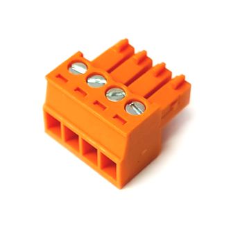 Socket Str 4 W Plug In 3.5mm Orange 15 Edgk 3.5 04 P 15 00 A(h)