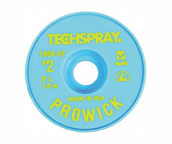 Desoldering Wick / Tape #2 1.5mm Yellow 1809 5 F #2