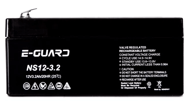 E-Guard 12V/3.2Ah AGM General Purpose Battery