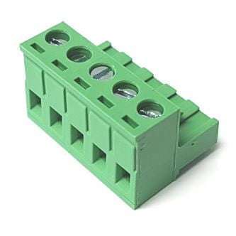 Socket Connector Straight In Line 5 Way P=5.08 2 Edgk 5.08 05 P 14 00 A(h)