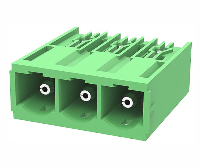 Terminal Block R/A 3 W Shroud 10.1 5 Edgrc 10.16 03 P 14 00 A(h)