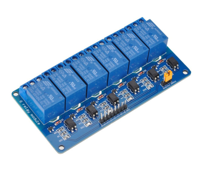 6 Ch Relay Module 12 V Coils Relay Md0550