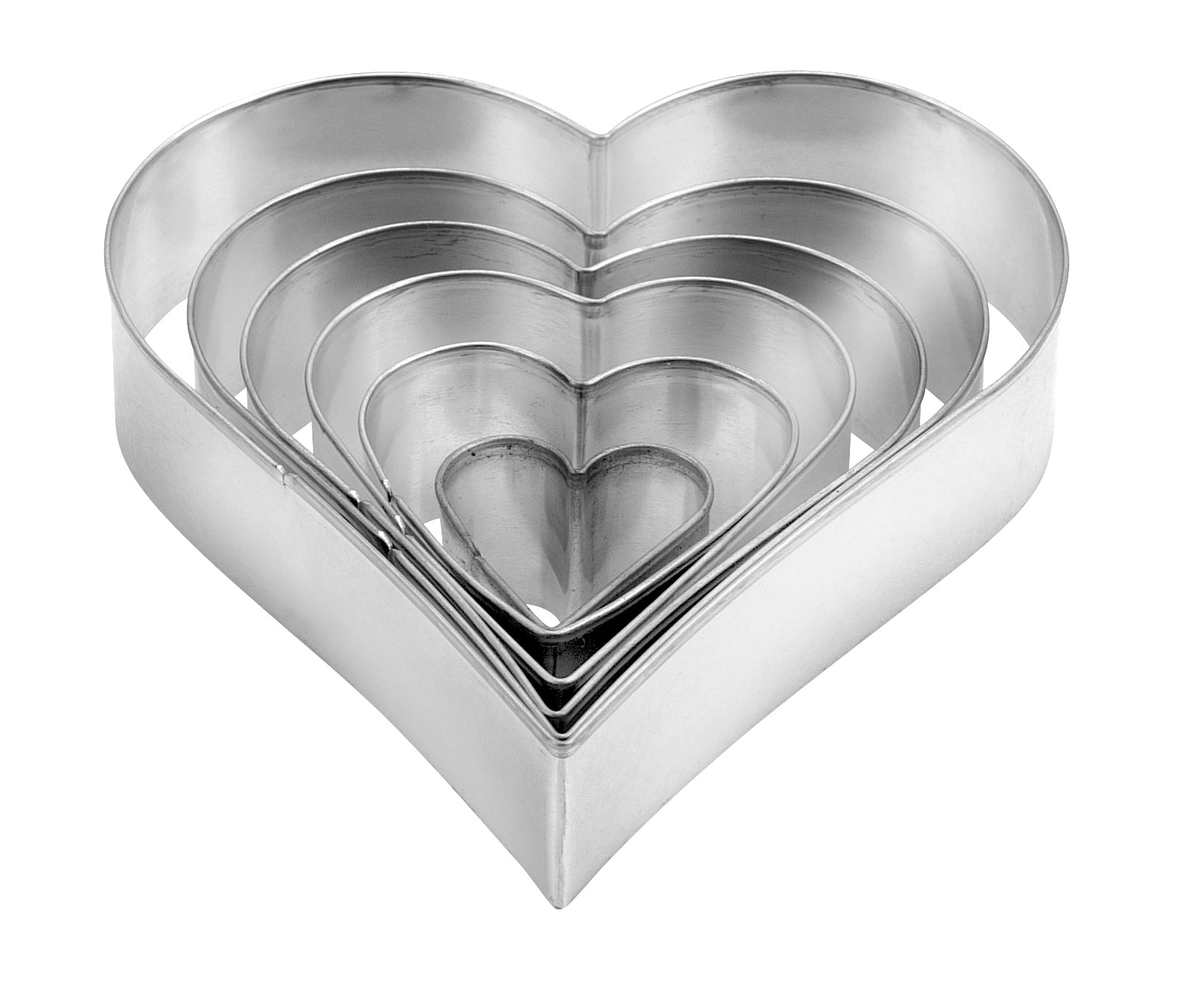 Tescoma Heart Shaped Cookie Cutter 6Pce