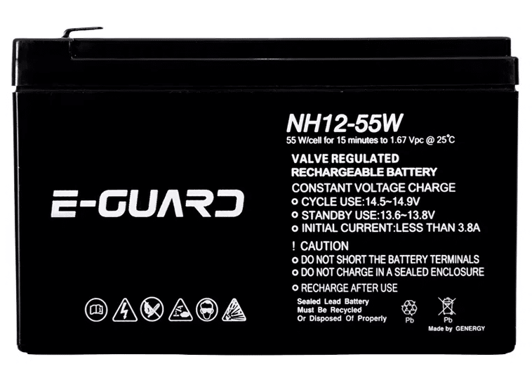 E-Guard 12V/14Ah UPS-AGM Battery