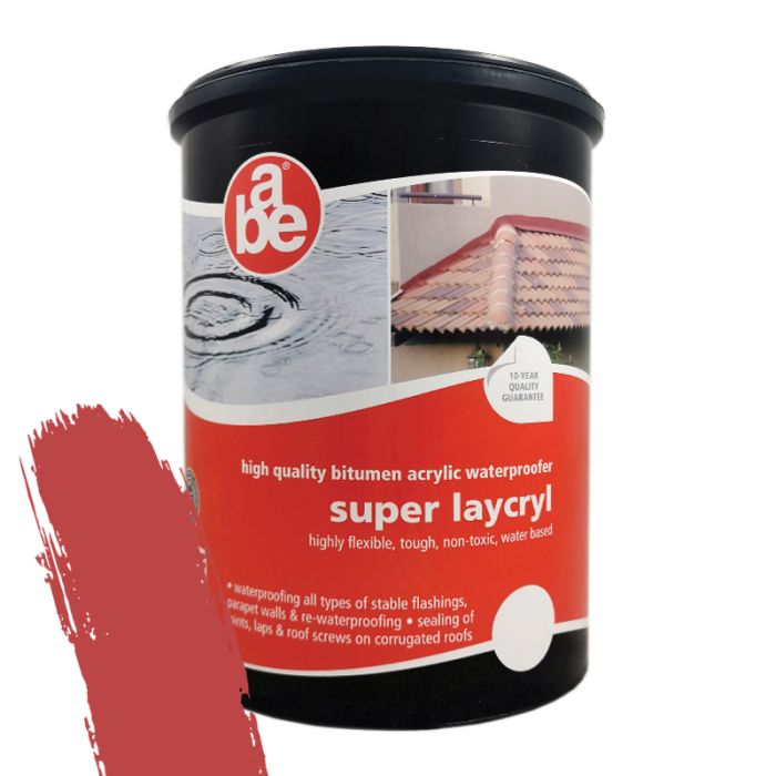 Abe Super Laycryl 5 L Red