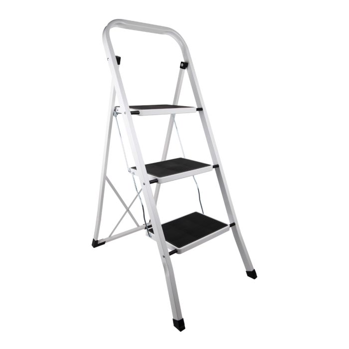 A Scend 3 Step Ladder With Non Slip Steps