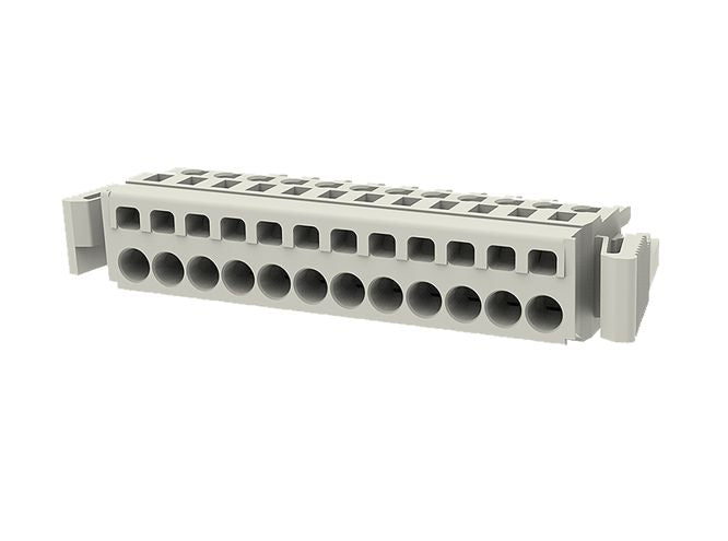 Terminal Block 12 W Plug In Press Grey 8 Edgkg 5.08 12 P 11 01 A(h)