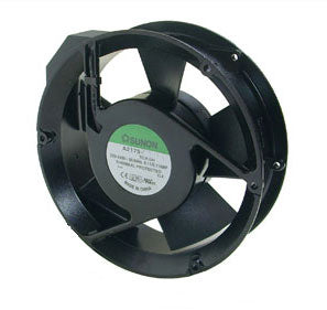 220 V Axial Fan 171sqx51mm Bal Rnd 203 Cfm Lead A2175 Hbl.Tc.R.Gn