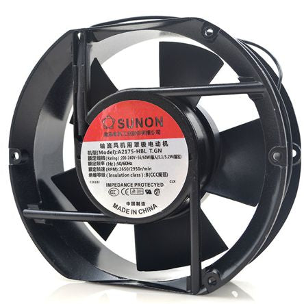 220 V Axial Fan 171x51mm Bal 239 Cfm Lead A2175 Hbl.T.Gn