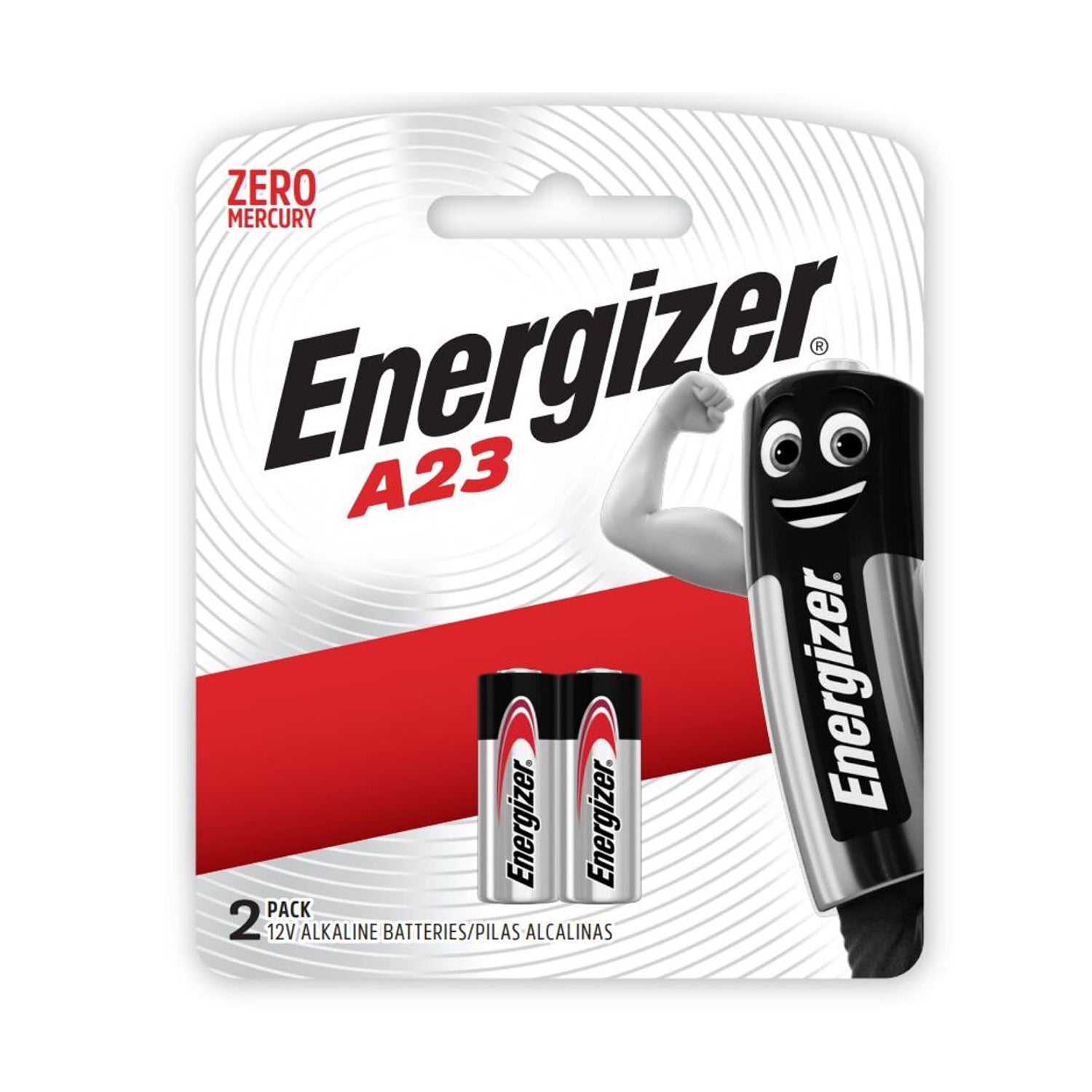 Energizer 12 V Alkaline Battery 2 Pack: A23 (Moq 20)