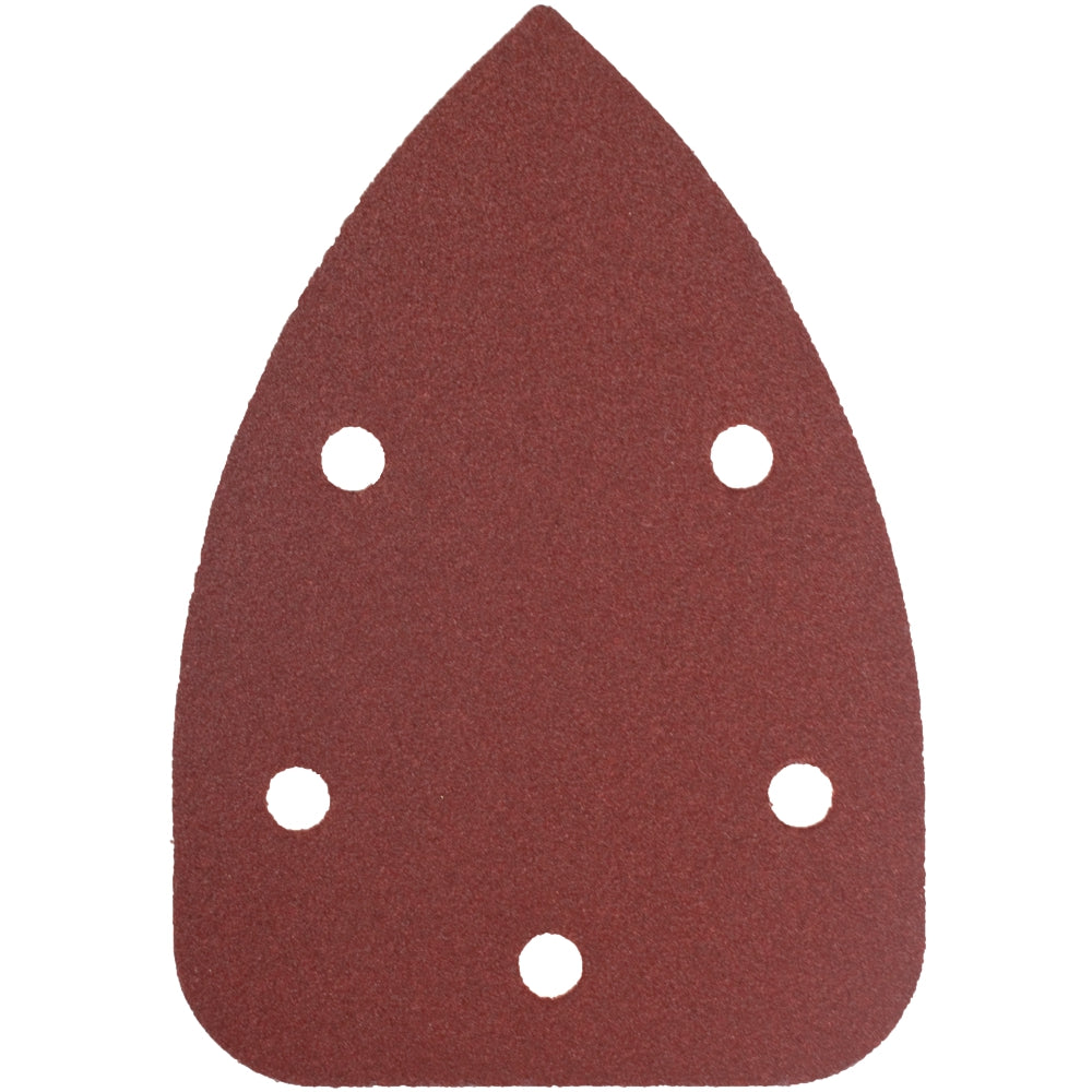 Sanding Triangle 120 Grit 140 X 140 X 98 Mm 5/Pack W/H Hook And Loop