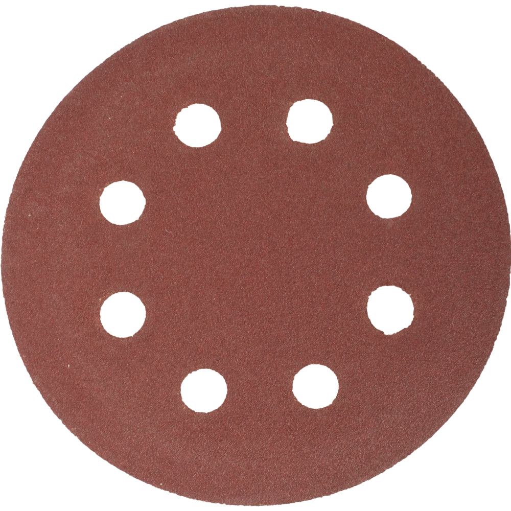 Sanding Disc 115 Mm 120 Grit With Holes 10/Pk Hook And Loop