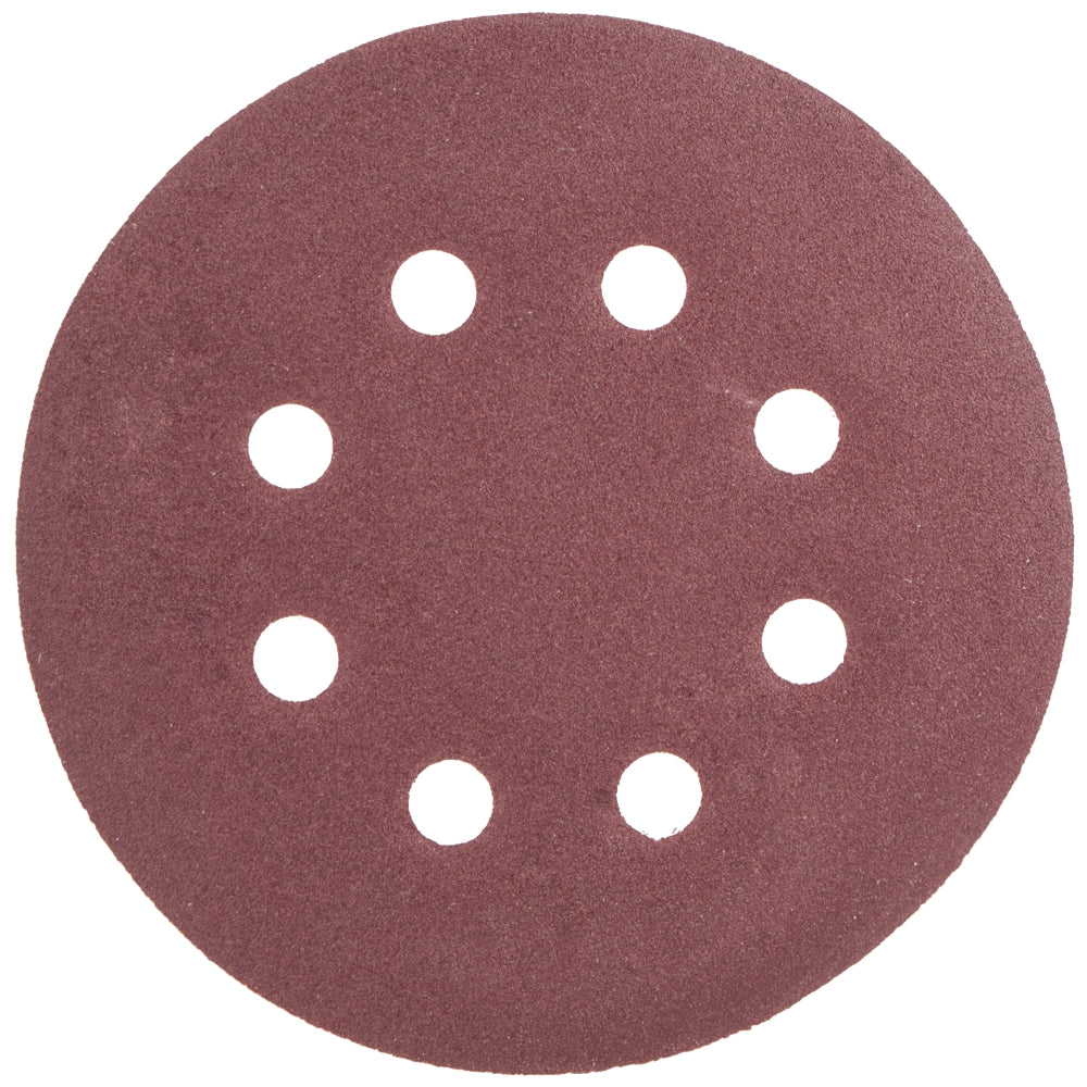 Sanding Disc 125 Mm 180 Grit With Holes 10/Pk Hook And Loop