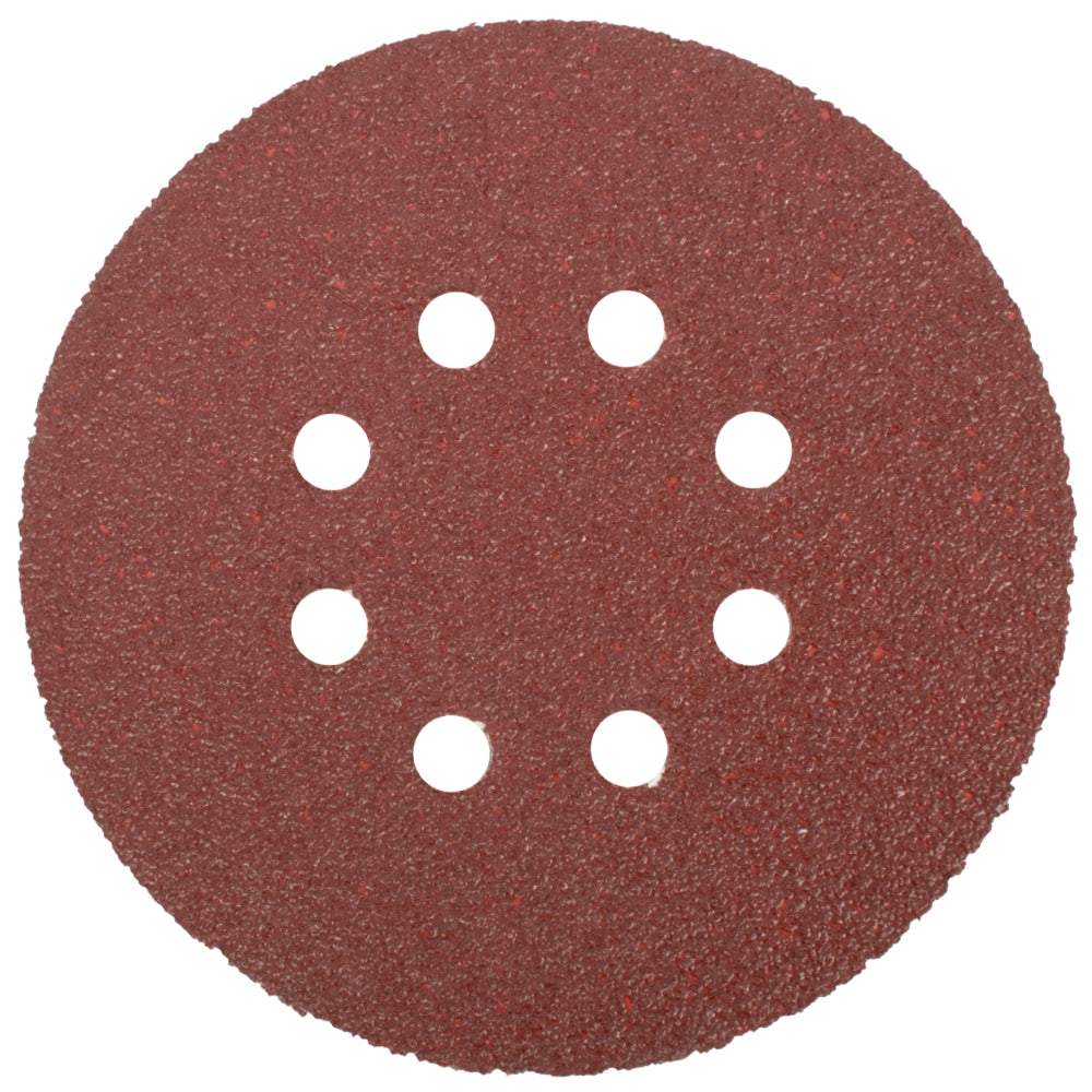 Sanding Disc 150 Mm 40 Grit With Holes 10/Pk Hook And Loop