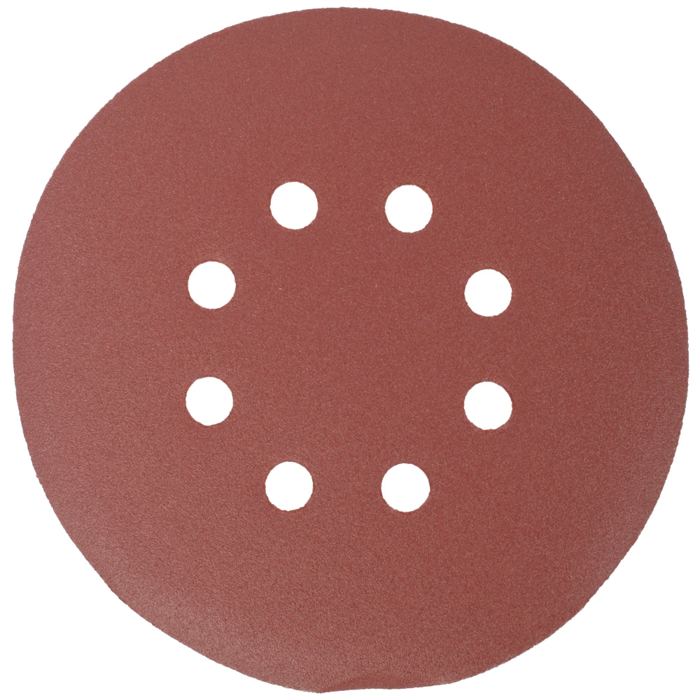 Sanding Disc 150 Mm 180 Grit With Holes 10/Pk Hook And Loop