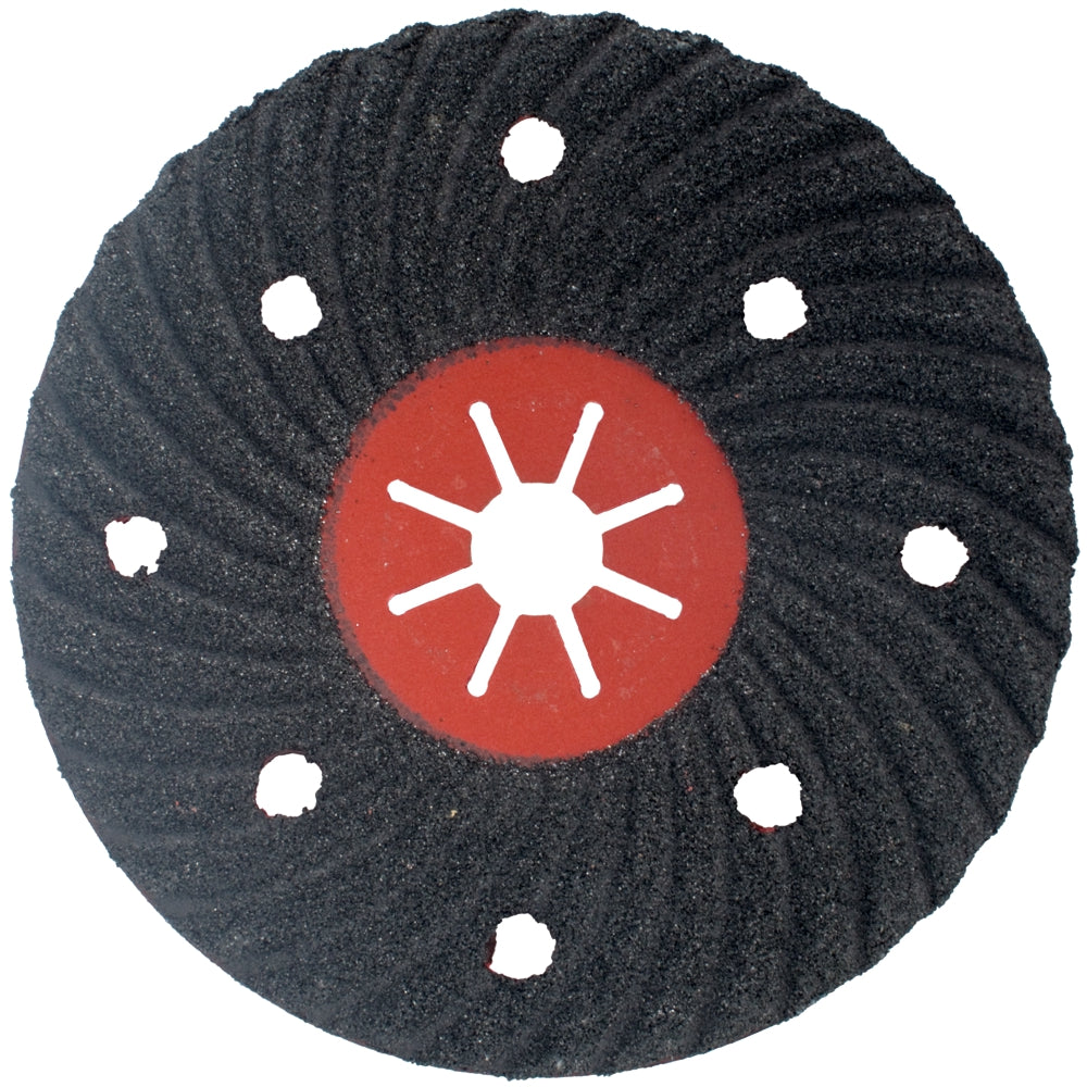 Vulcanized Fibre Disc 180 Mm 60 Grit Bulk