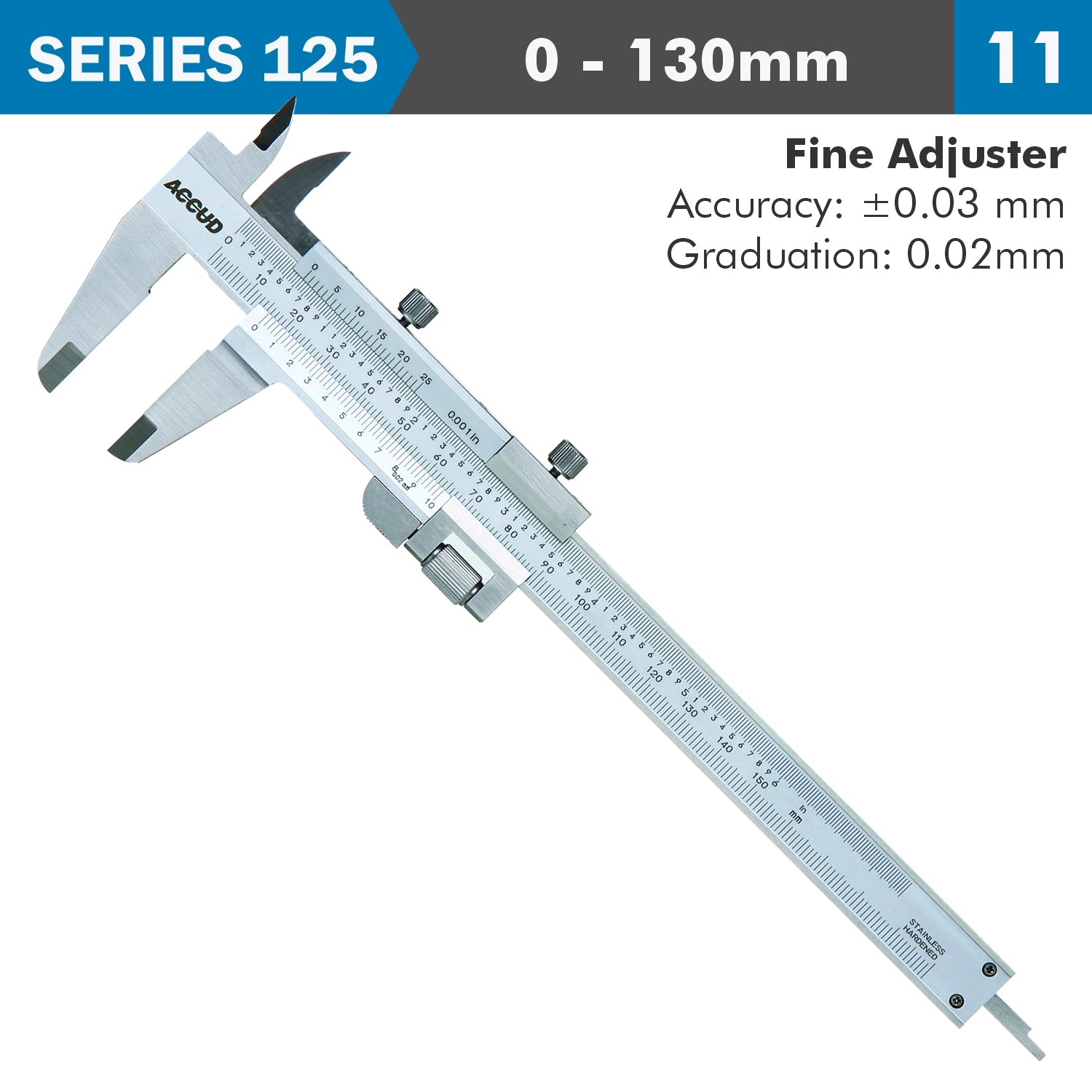 Vernier Caliper 0 130 Mm