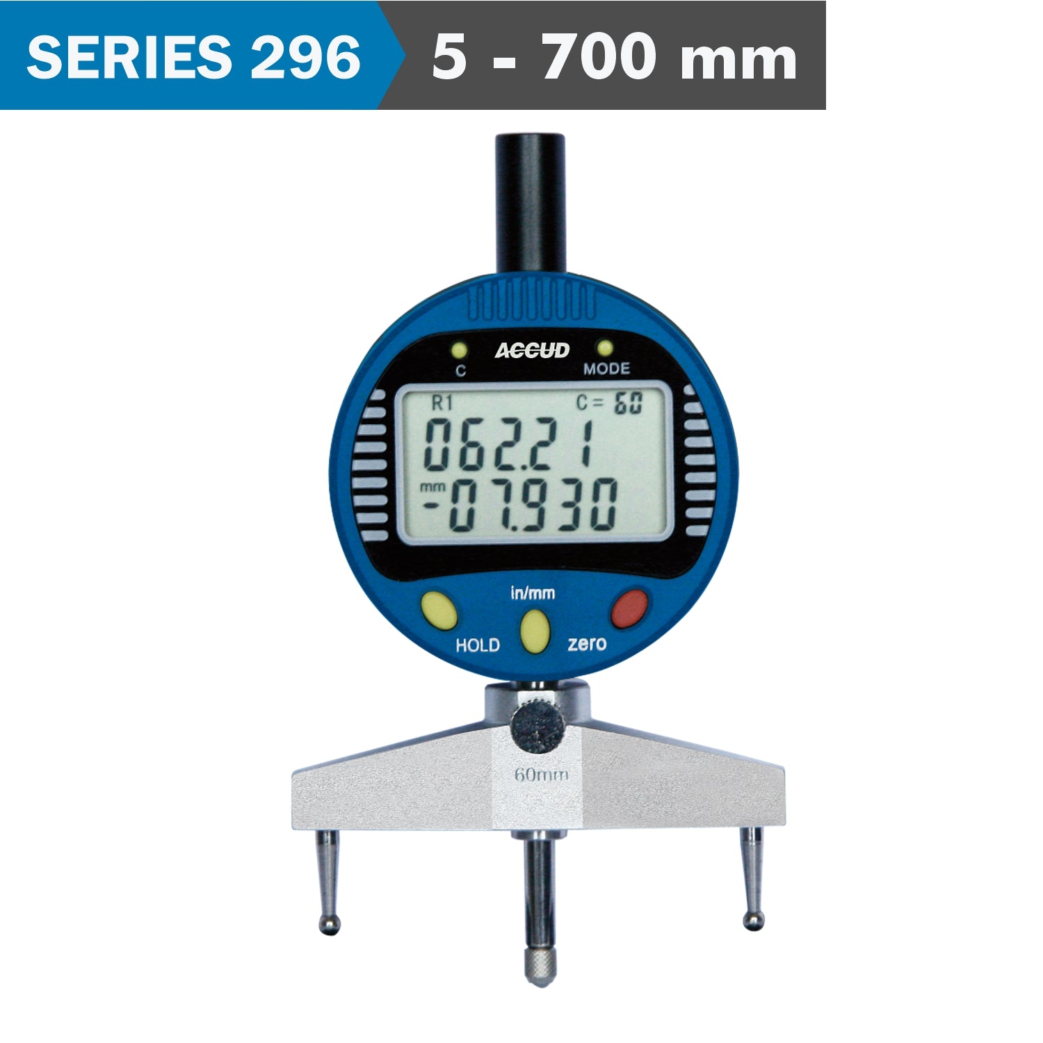 Dig. Radius Gauge R5 700 Mm 0.01 Mm Rad.