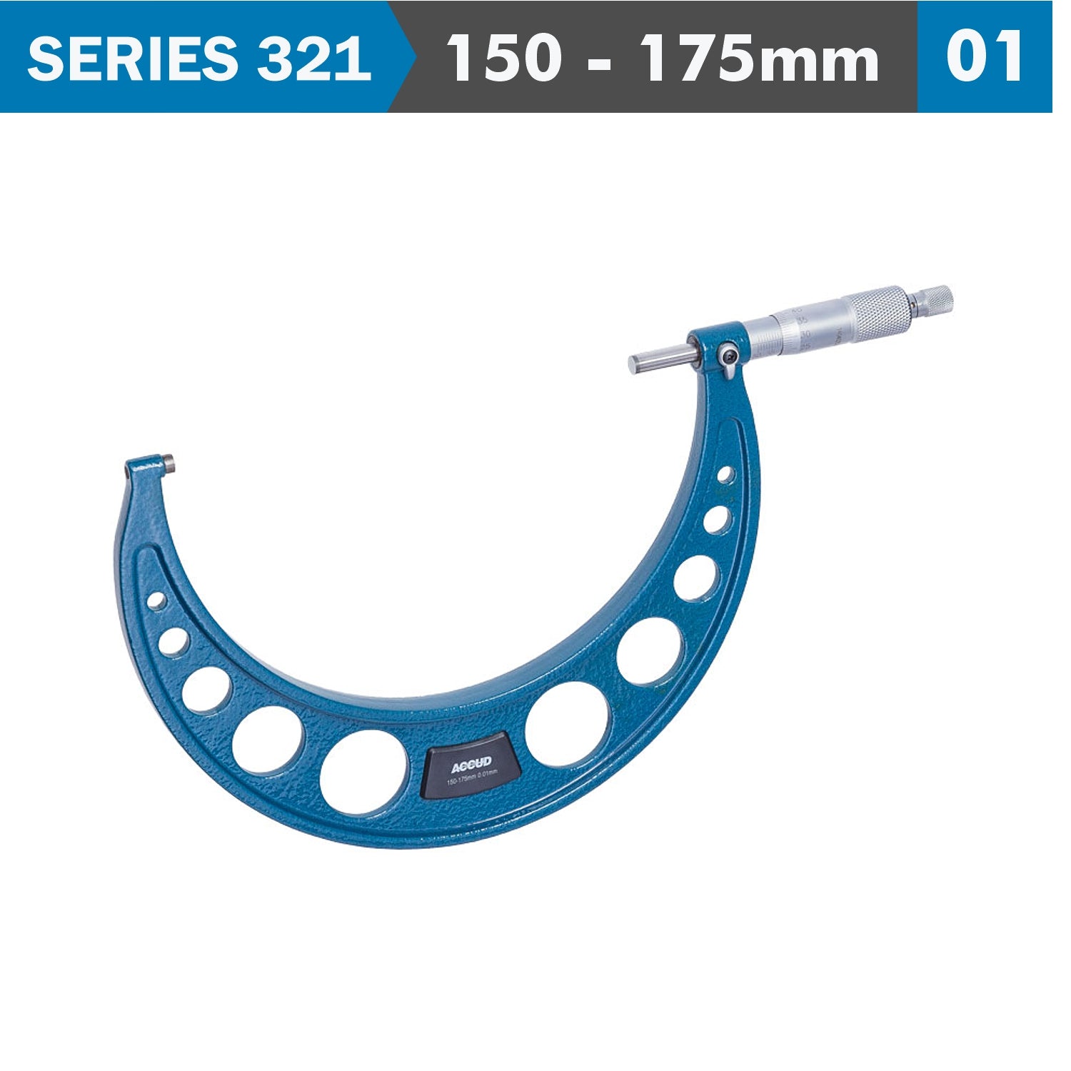 Outside Micrometer 150 175 Mm 0.007 Mm Acc. 0.01 Mm Grad.