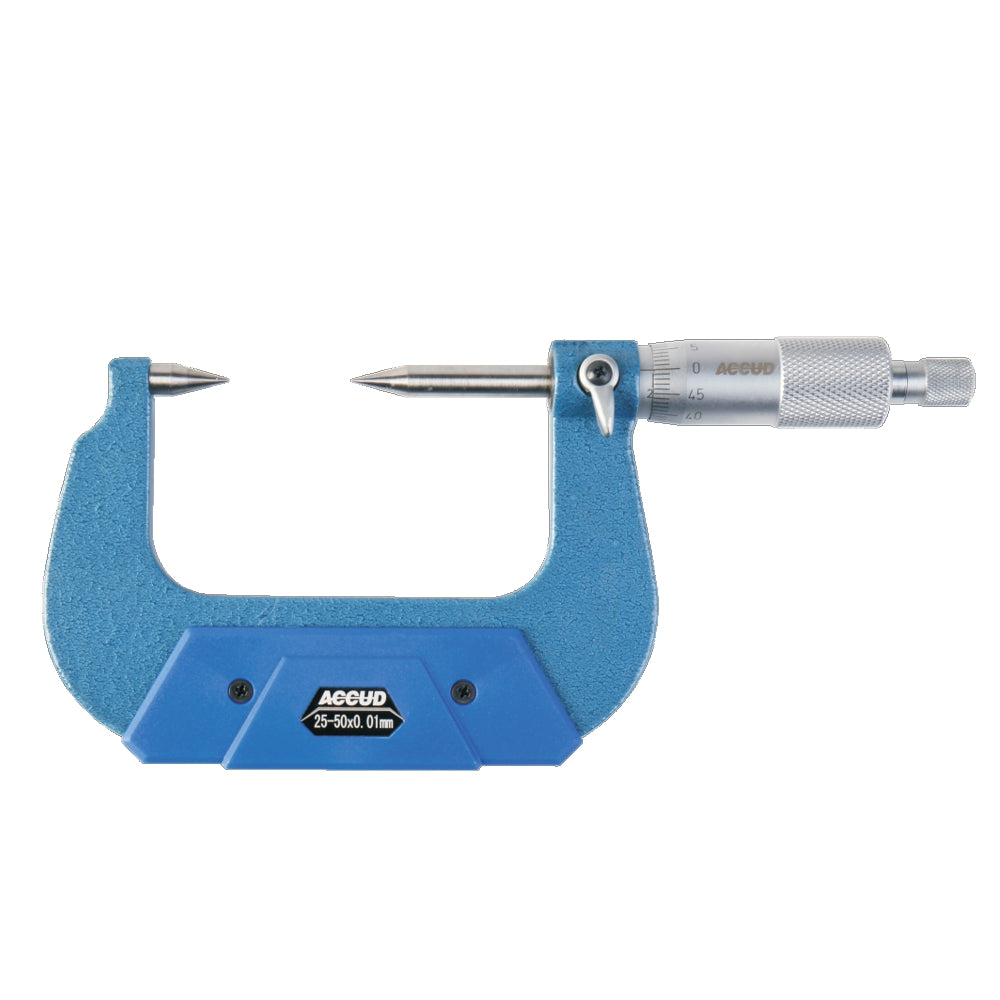 Point Micrometer 25 Mm 15 Deg. 0.004 Mm Acc. 0.01 Mm Grad.