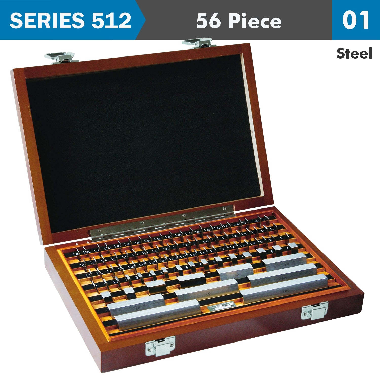 Steel Gauge Block Set Iso3650 Grade 1 56