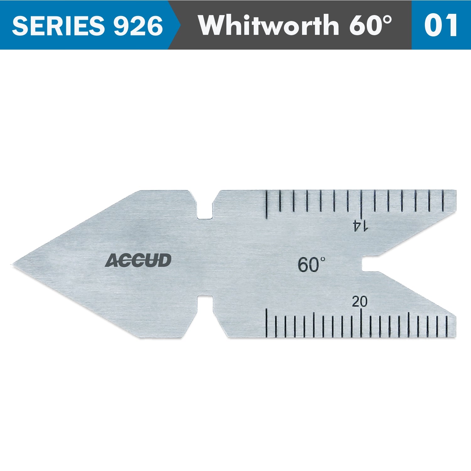 Center Gauge Whitworth 55 Deg. 30' Acc.