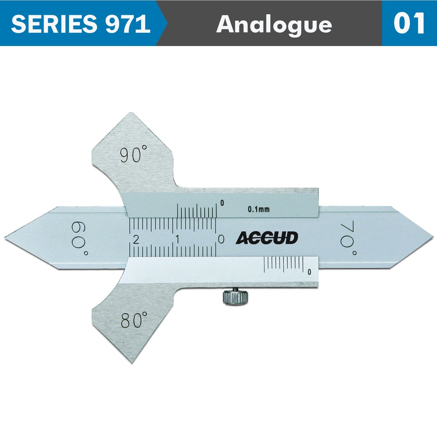 Welding Gauge 0 8 Mm/0 20 Mm/ 60,70,80,90 Deg.