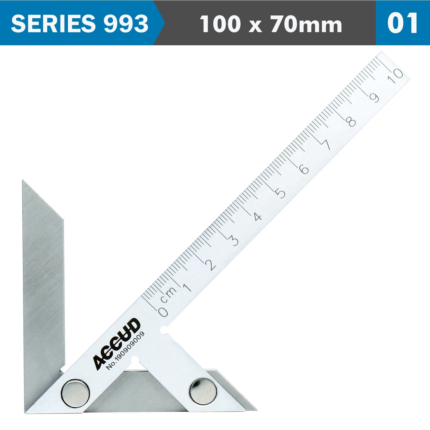 Center Marking Gauge 100 X70 Mm 0.15 Mm Acc. S/Steel