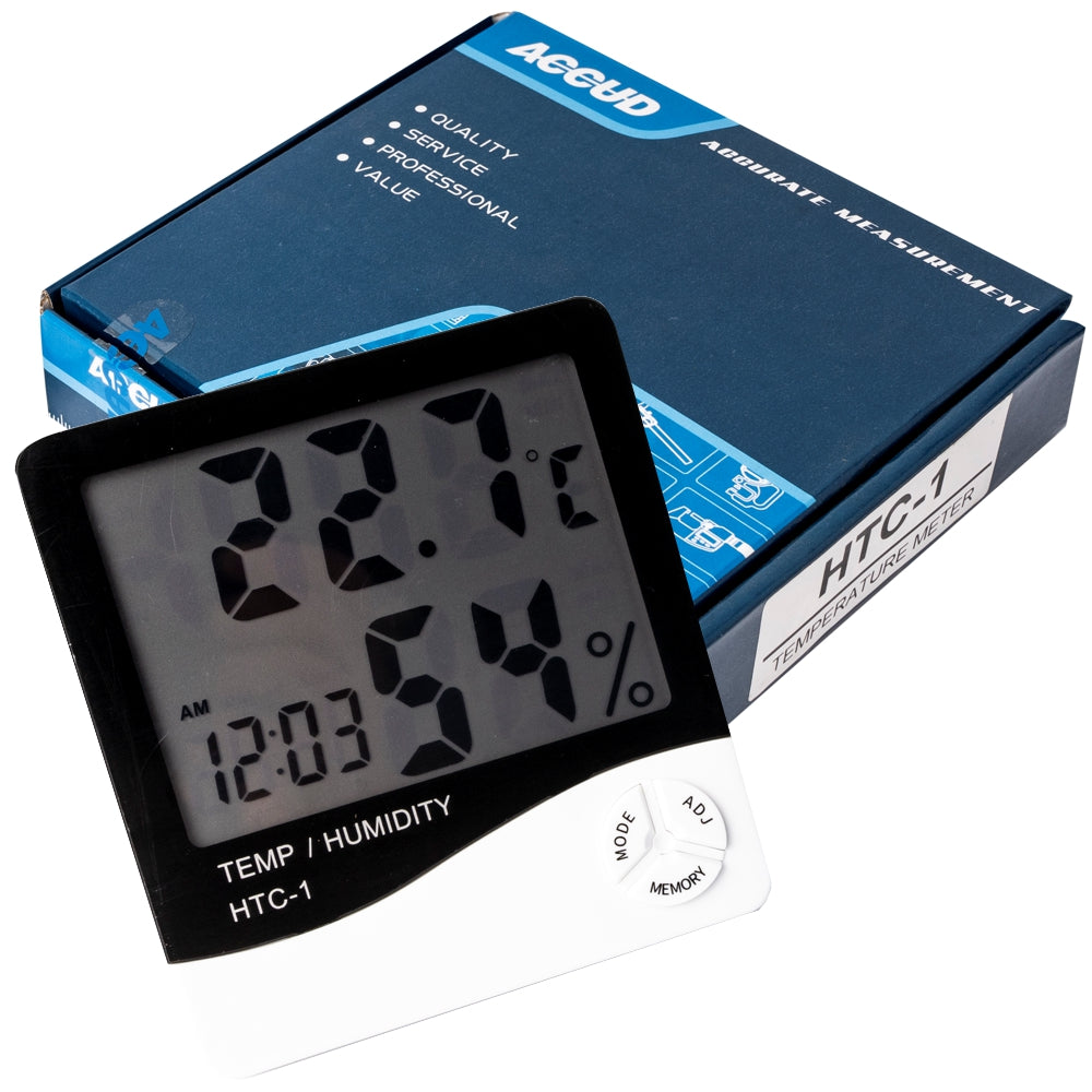 Digital Hygrometer 20 Deg 60 Deg Acc.1% Use 1 X Aaa Bat