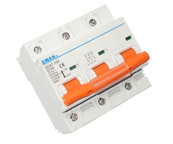 I-Circuit Breaker Din 80 A 3 P 10 Ka D Ijika Cb Ad47 10380 D