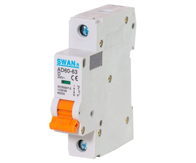 I-Circuit Breaker Din 20 A 1 P 6 Ka D Curve Cb Ad60 6120 D