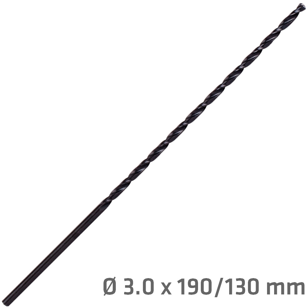 Hss Drill Bit 3 Mm 190 X 130 Extra Long