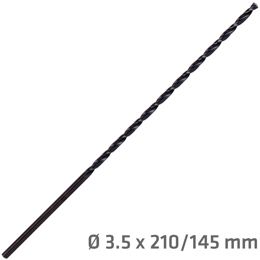 Hss Drill Bit 3.5 Mm 210 X 145 Extra Long