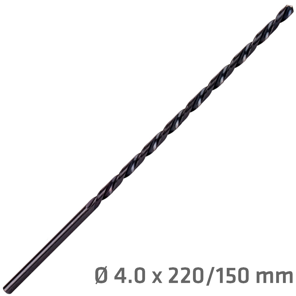 Hss Drill Bit 4 Mm 220 X 150 Extra Long