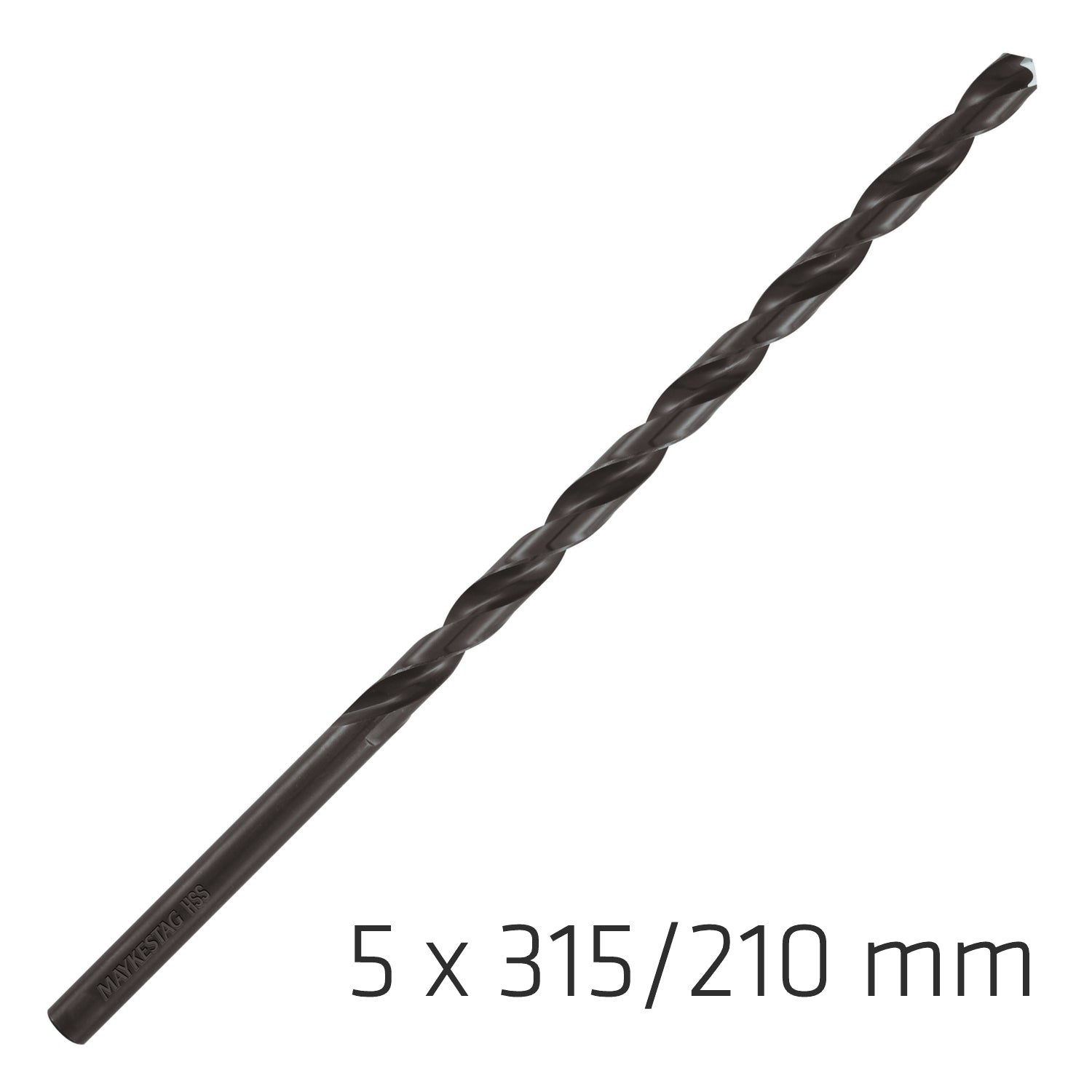 Hss Drill Bit 5 Mm 315 X210 Mm Extra Long