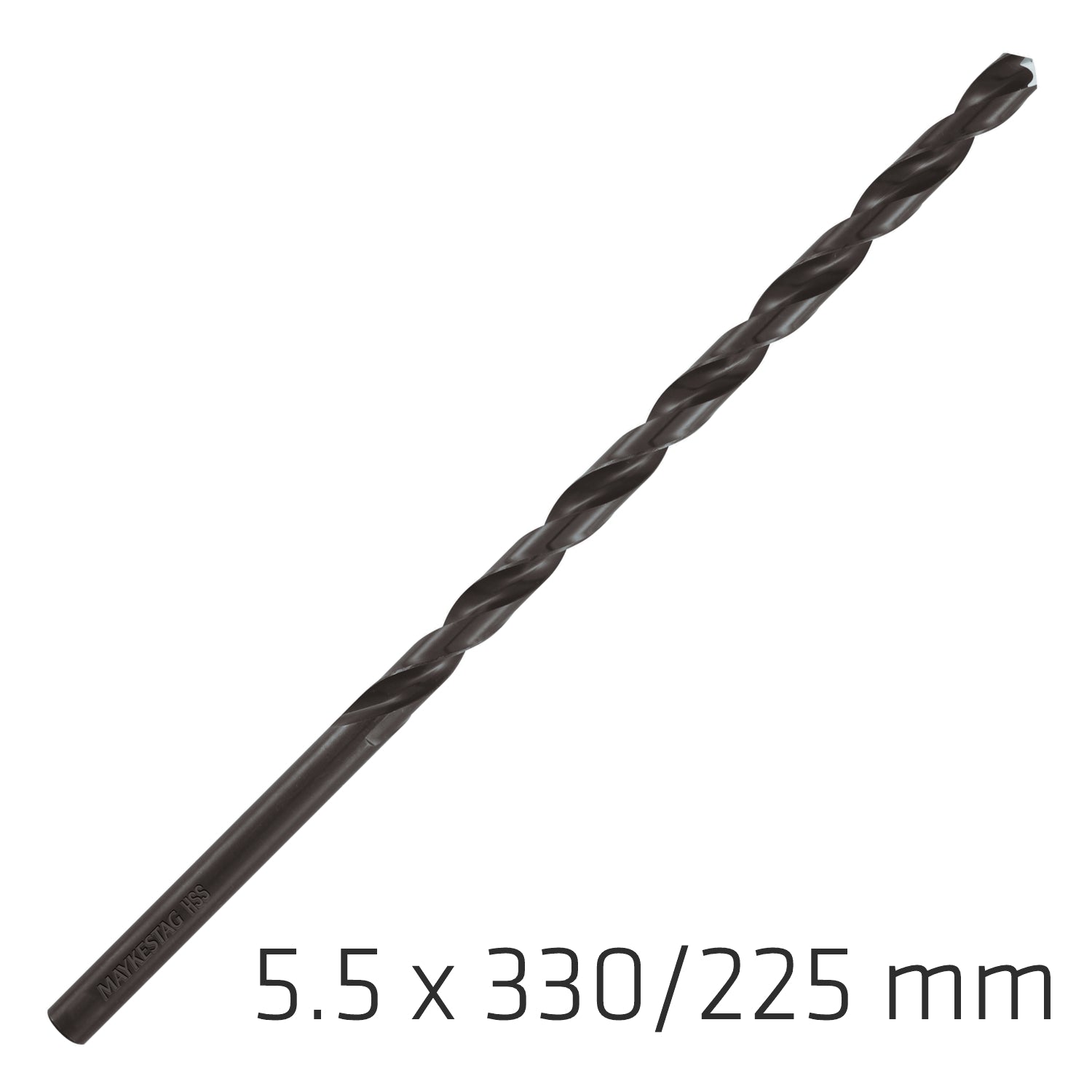 Hss Drill Bit 5.5 Mm 330 X225 Mm Extra Long