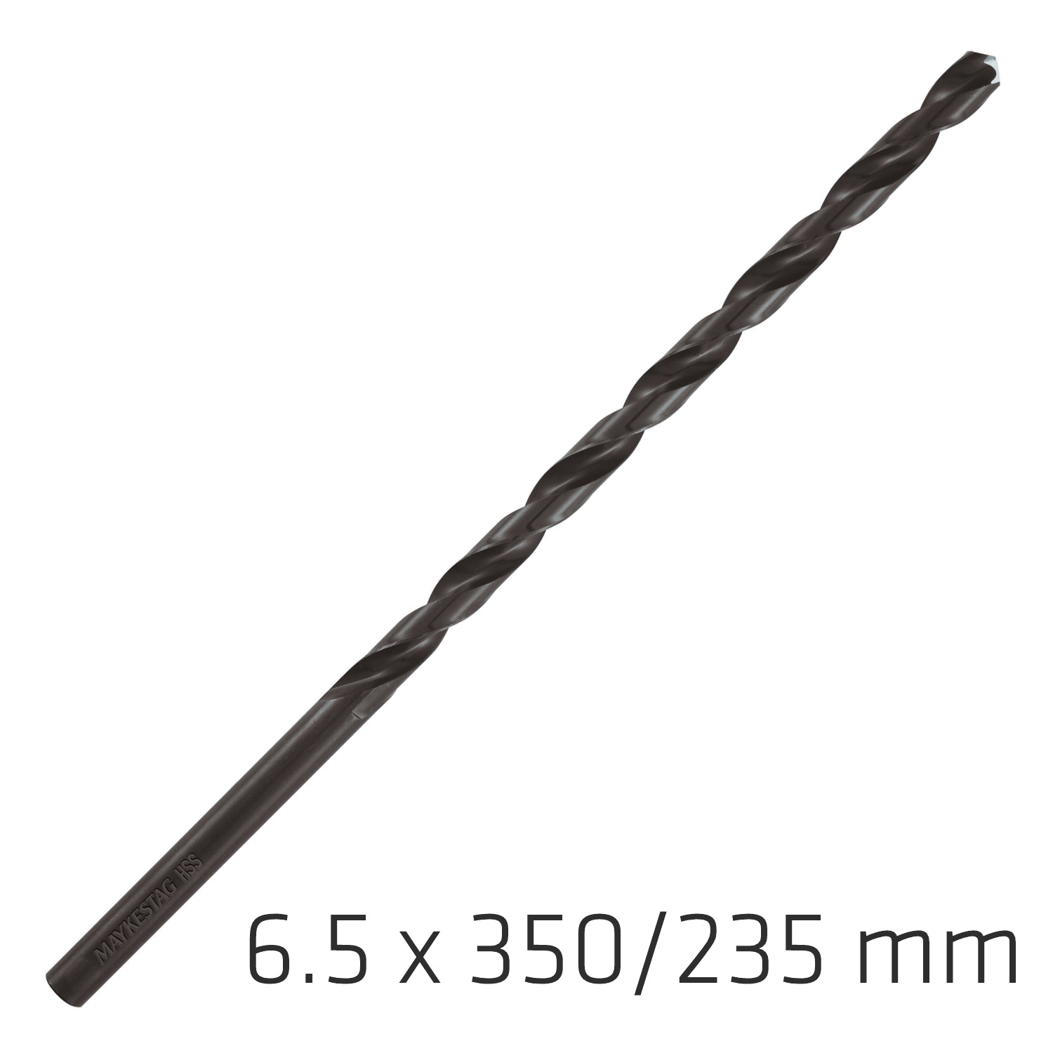 Hss Drill Bit 6.5 Mm 350 X235 Mm Extra Long