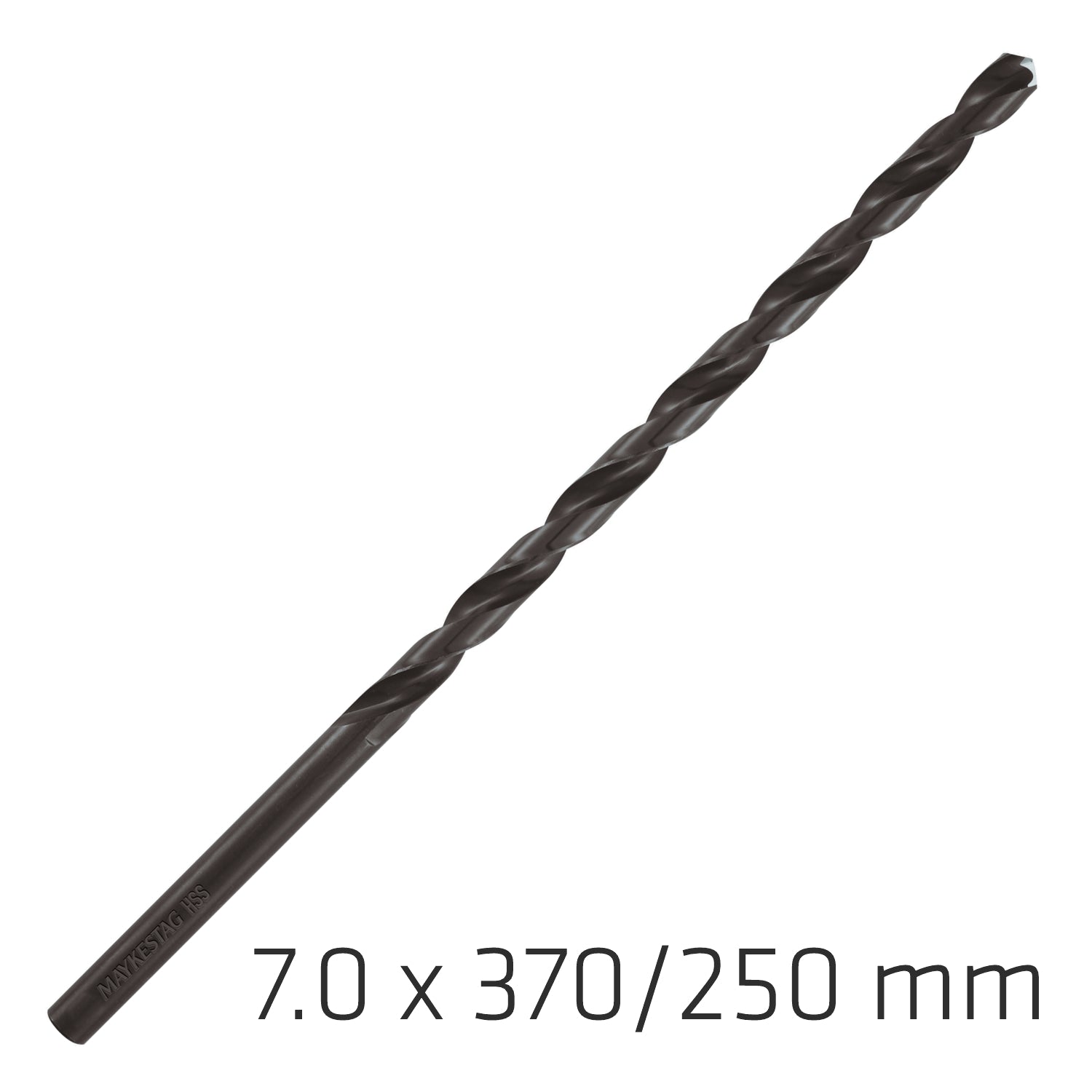 Hss Drill Bit 7 Mm 370 X250 Mm Extra Long