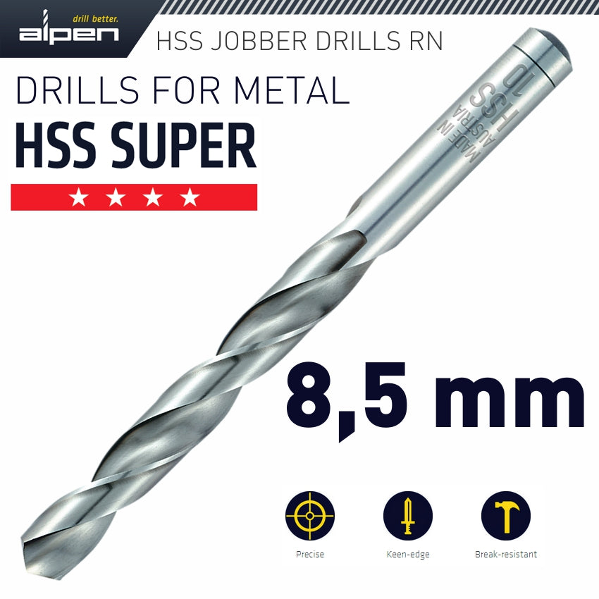 Hss Super Drill Bit 8.5 Mm