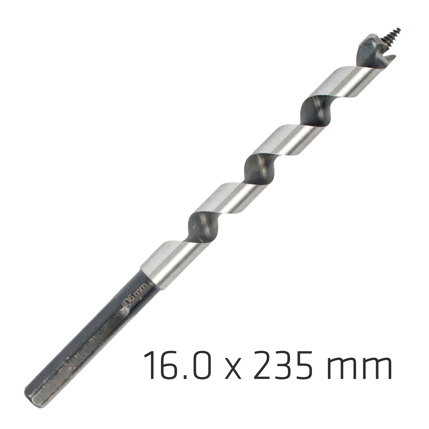 Wood Auger Drill Bit 16 X 235 Mm