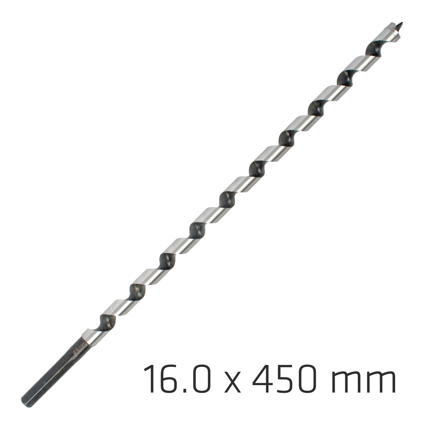 Wood Auger Drill Bit 16 X 450 Mm