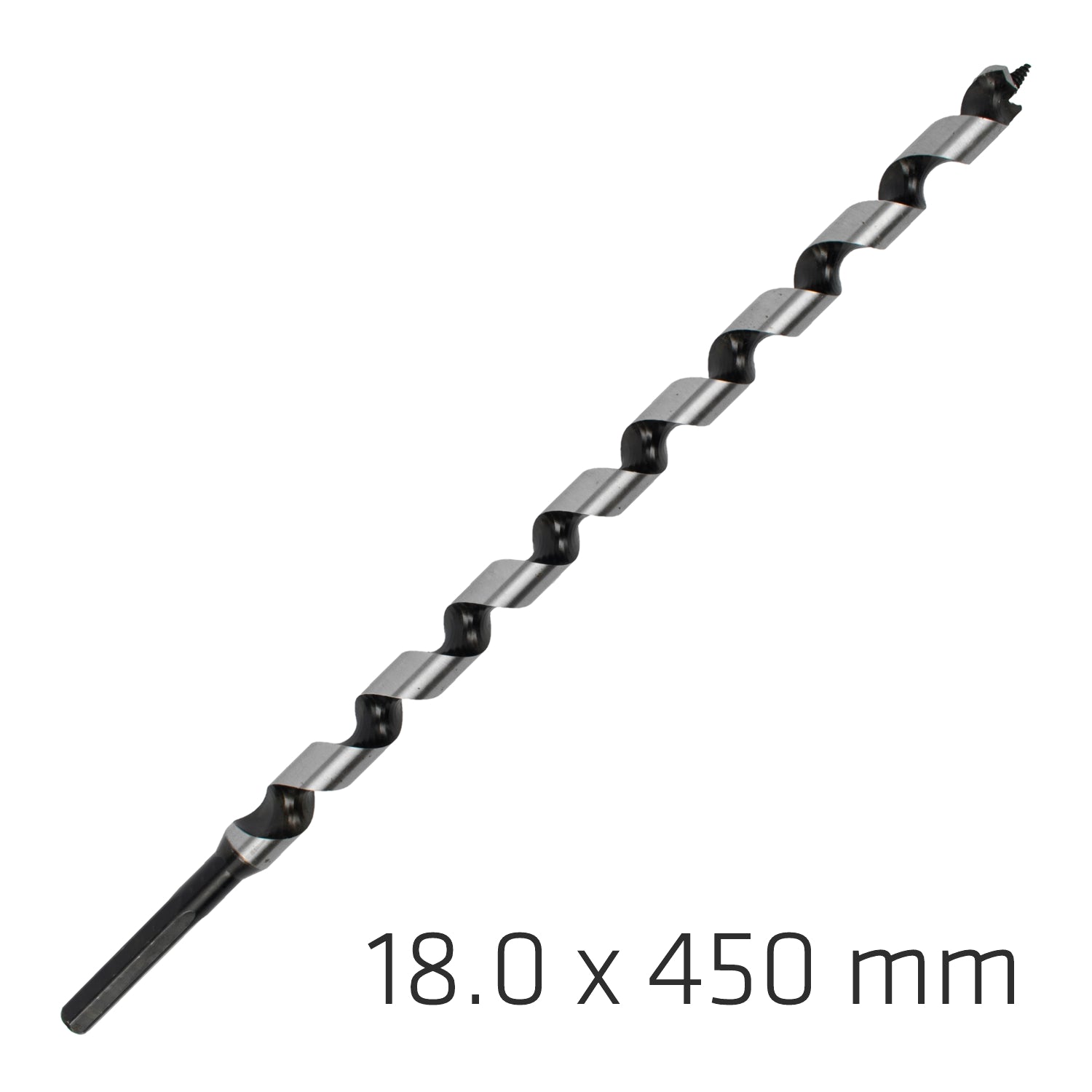 Wood Auger Drill Bit 18 X 450 Mm