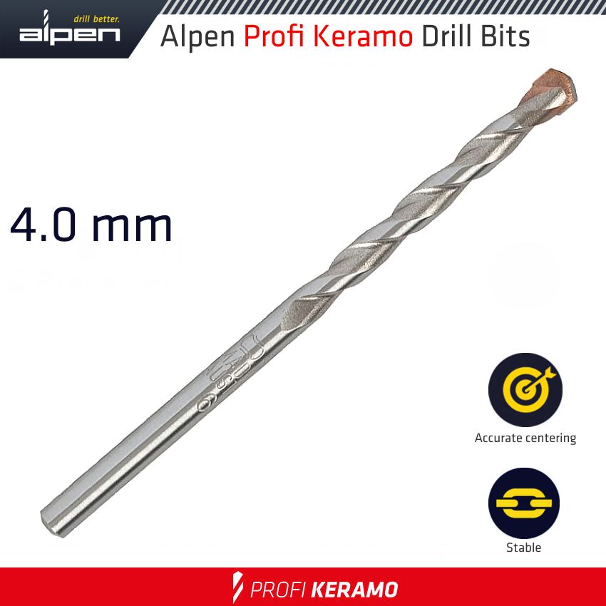 Profi Keramo Tile Ceramic Marble Bit 4 Mm