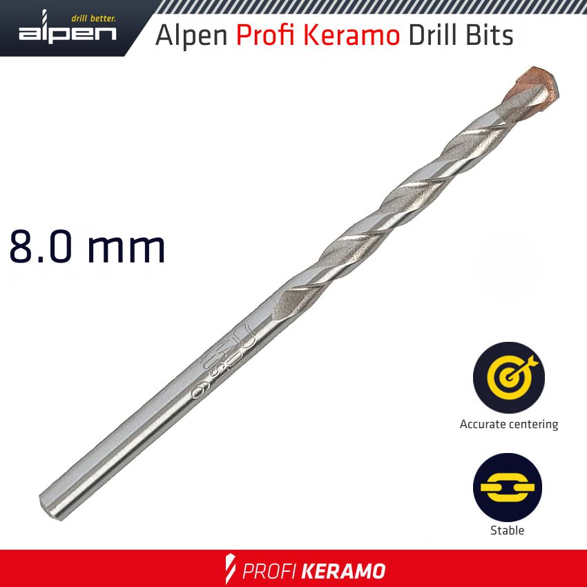 Profi Keramo Tile Ceramic Marble Bit 8 Mm