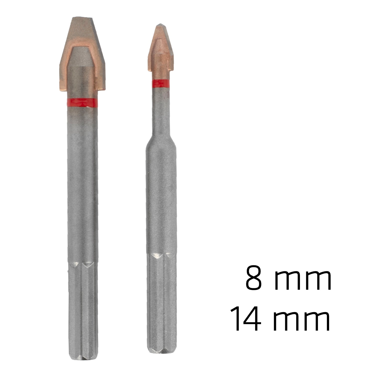 Porcelain C Protector Drill Bits 14.0 Mm 8.0 Mm