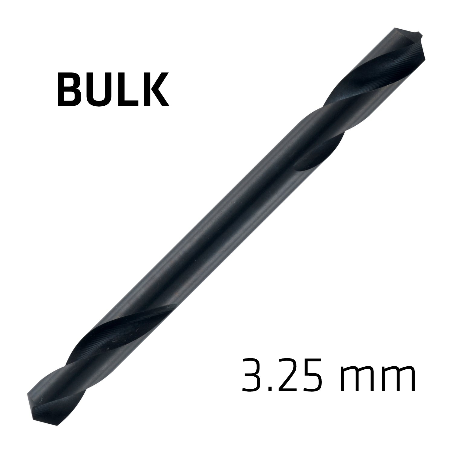 Hss Super Drill Bit Double Ended 3.25 Mm Bulk