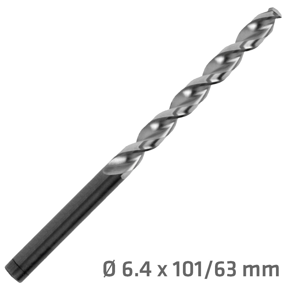 Drill Bit Cobalt 6.4 Mm Standard Length