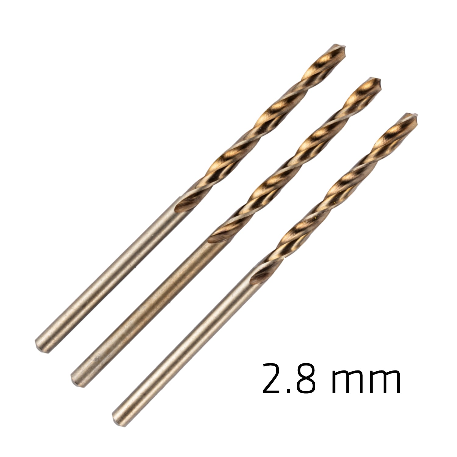 Hss Sprint Master 2.8 Mm X3 Sleeved Din338 Alpen Drill Bit