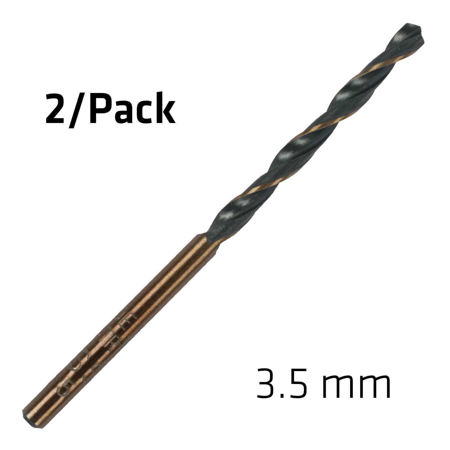 Hss Sprint Master 3.5 Mm X2 Sleeved Din338 Alpen Drill Bit