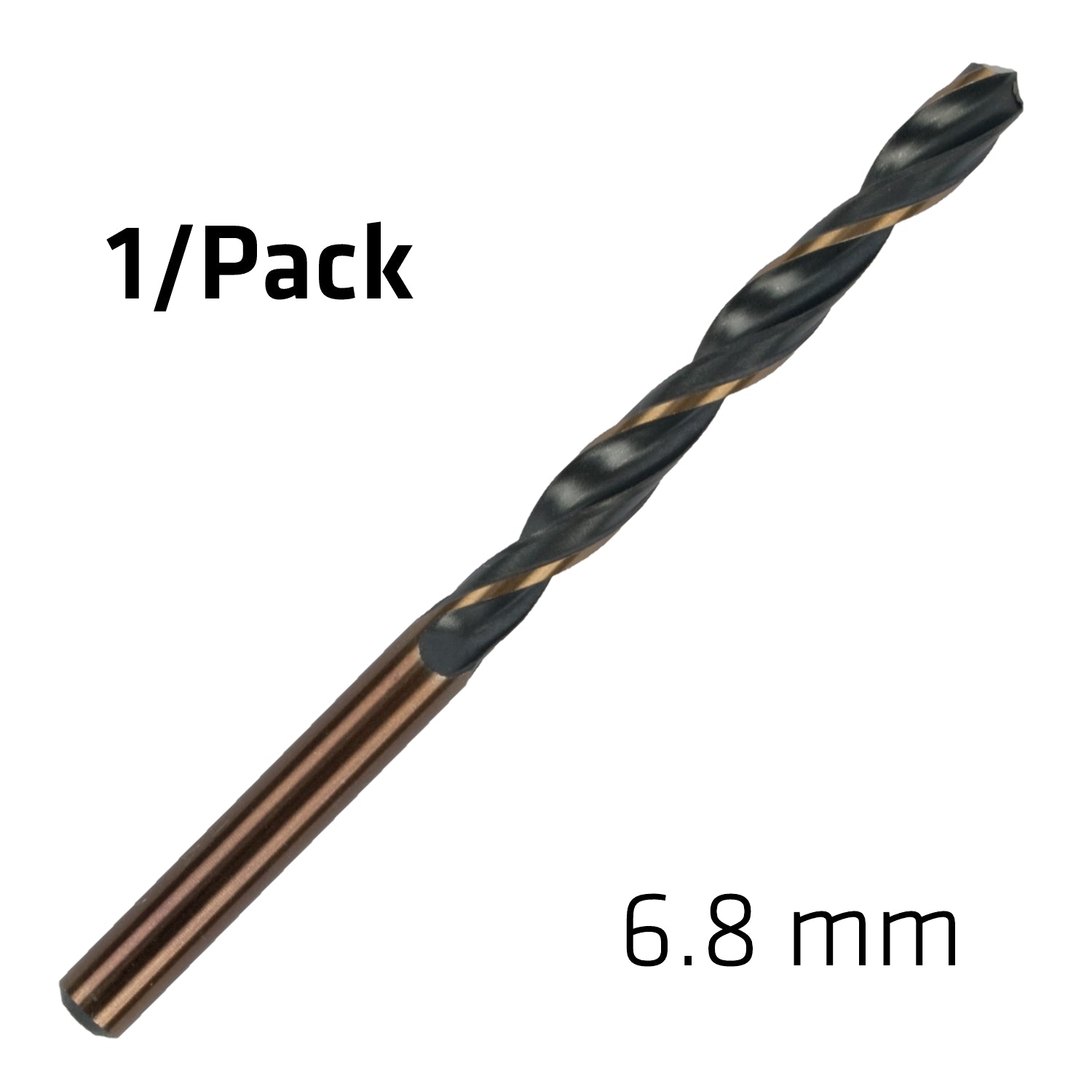 Hss Sprint Master 6.8 Mm X1 Sleeved Din338 Alpen Drill Bit